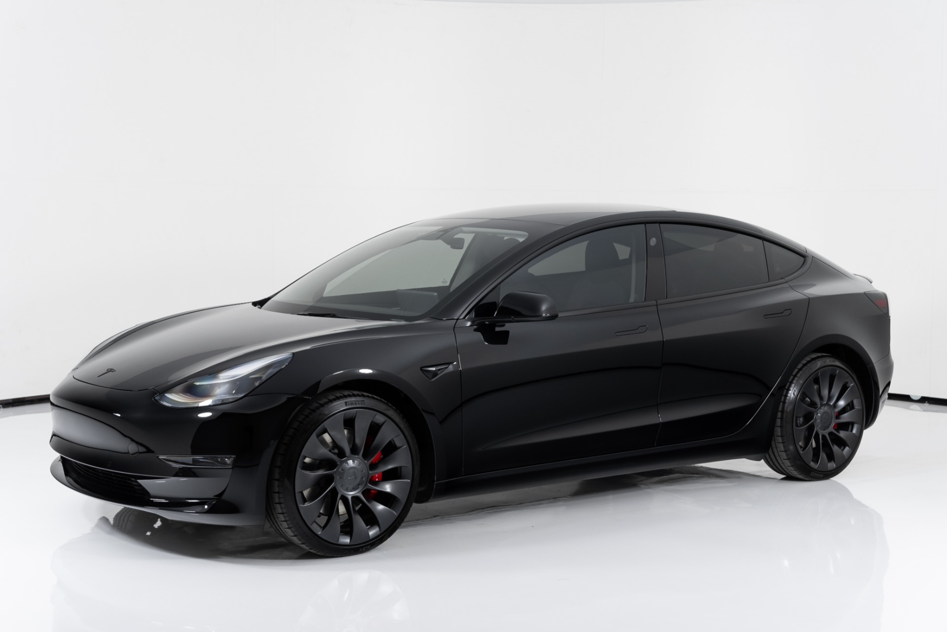 Tesla model deals 3 performance black