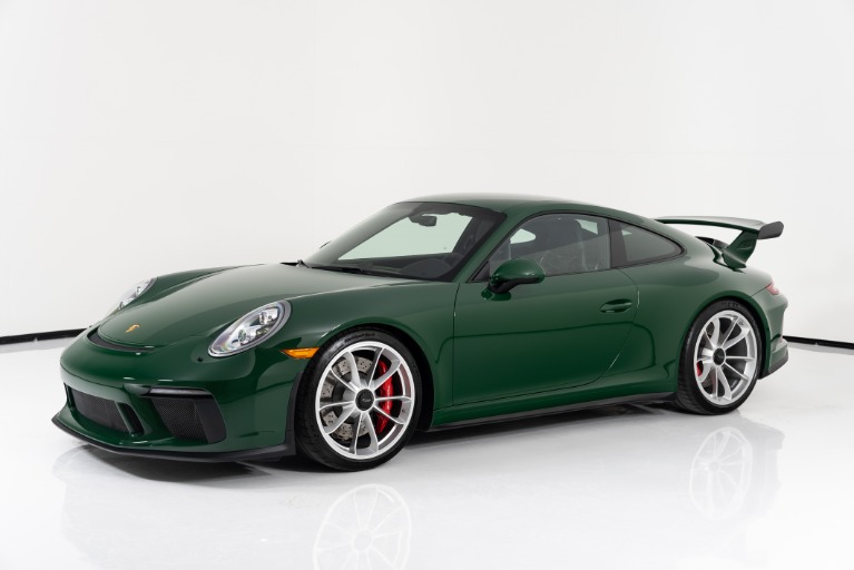 Used 18 Porsche 911 Gt3 Pts Green For Sale Sold West Coast Exotic Cars Stock P2333a